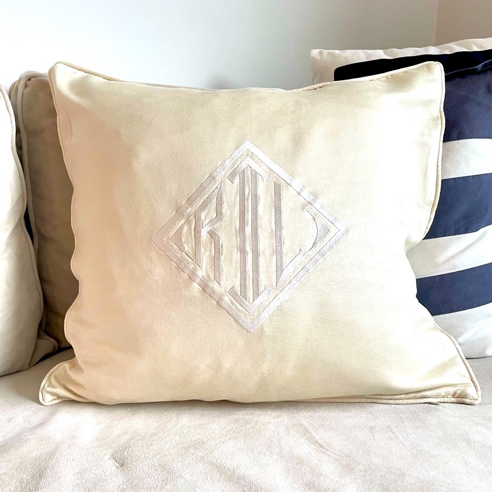 Vintage Ralph Lauren Logo Sham / Pillow Case